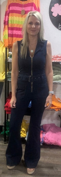 Dark Denim Jumpsuit