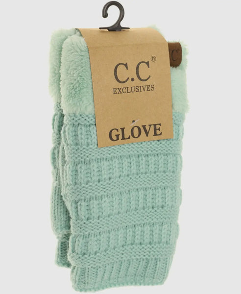 CC Knit Sherpa Lined Gloves