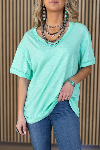 Summer V Neck Tee