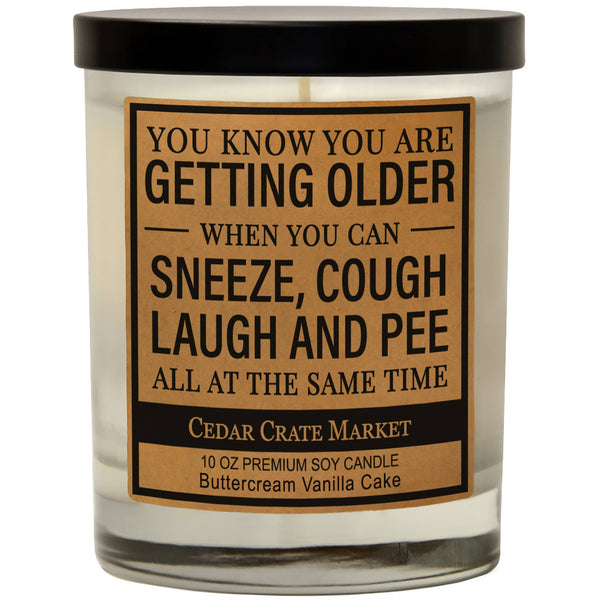 Birthday Candle - You Know You Are Getting Older When