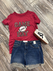Game Day Leopard Tee