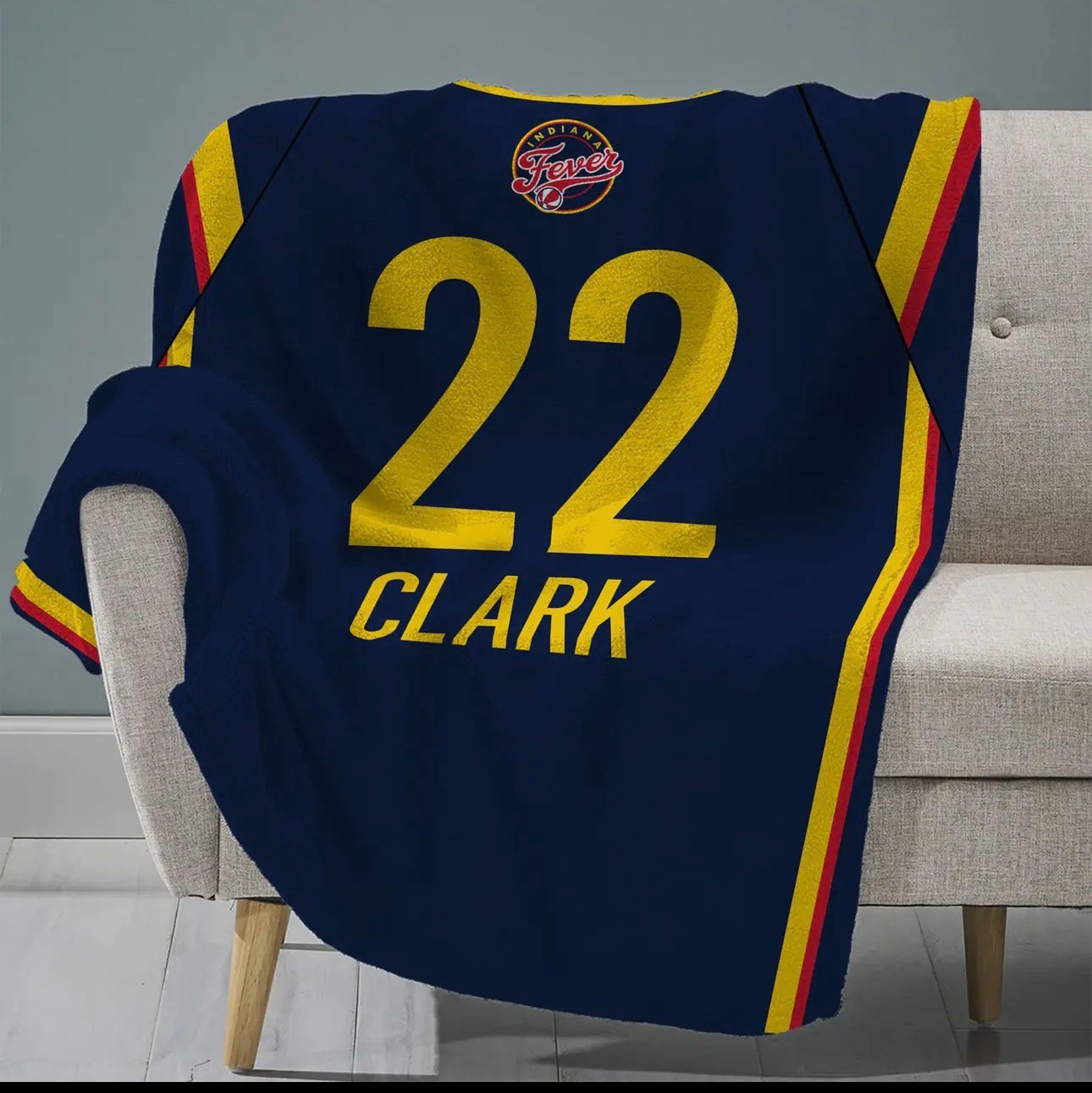 Caitlin Clark Indiana Fever Jersey Blanket