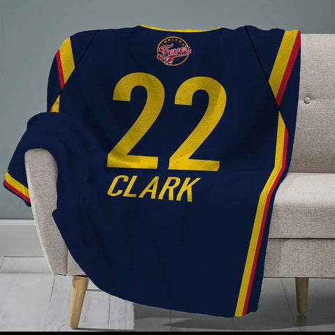 Caitlin Clark Indiana Fever Jersey Blanket