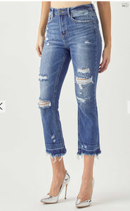 Risen Vintage Wash Shadow Hem