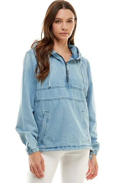 Soft Denim Pullover