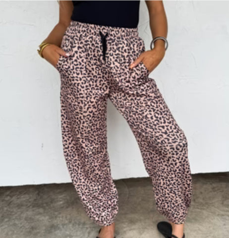 Leopard Lounge Joggers