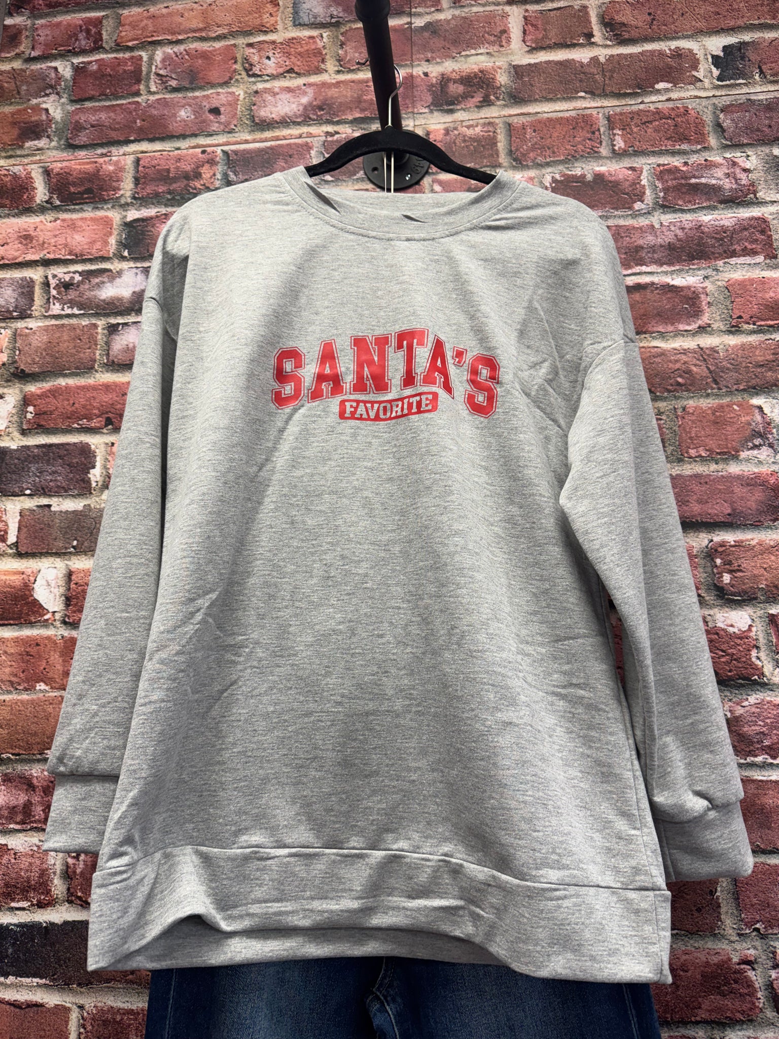 Santa’s Favorite Cozy Sweatshirt