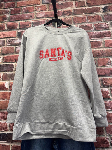 Santa’s Favorite Cozy Sweatshirt