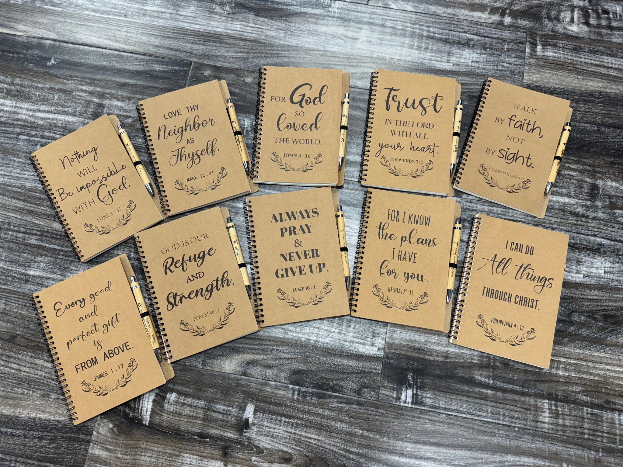 Gospel Journals & Pens