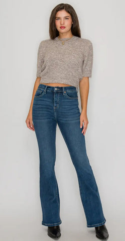 Tummy Control Bootcut Jeans