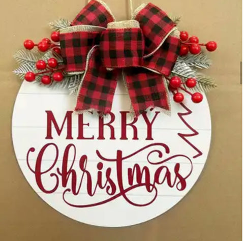 Merry Christmas Sign