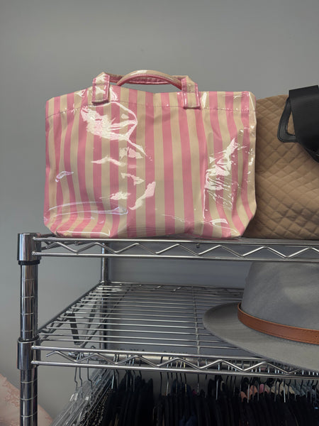 Striped Tote Bag