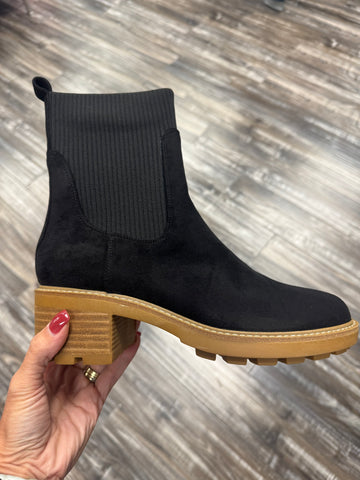 Corky's Black Faux Suede Boots