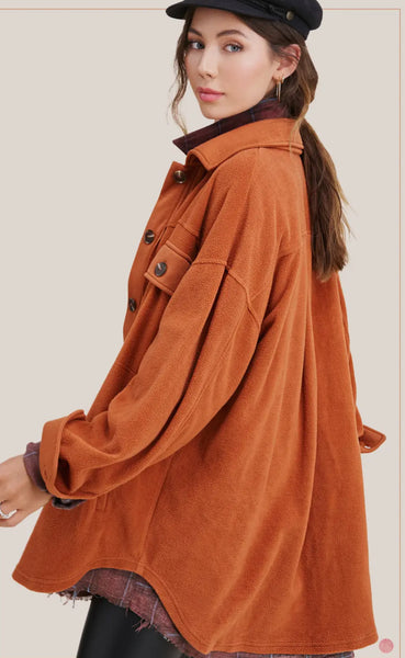 Rust Shacket