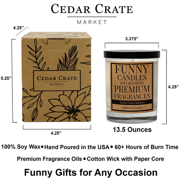 Our Friendship is Like This Candle - Best Friend Gift
