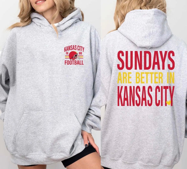 Sundays Are Better Football Sweatshirts & Hoodies
