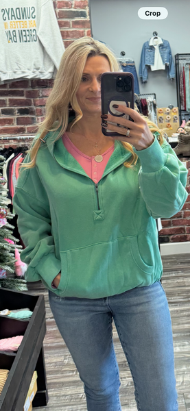 Half Zip Hoodie