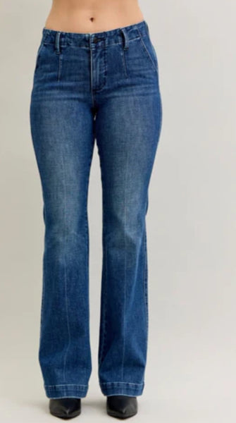 Judy Blue Tailored Pocket Trouser Bootcut Jean