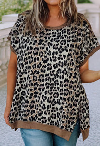Wild Chic Leopard Print Tunic