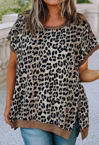 Wild Chic Leopard Print Tunic