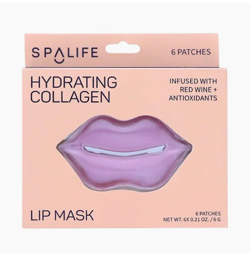 Hydrating Collagen Lip Mask – Red Wine + Antioxidant