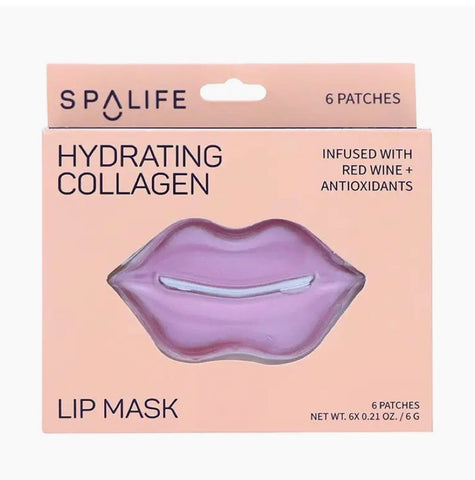 Hydrating Collagen Lip Mask – Red Wine + Antioxidant