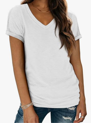 Basic V Neck Top