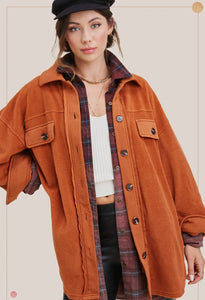 Rust Shacket