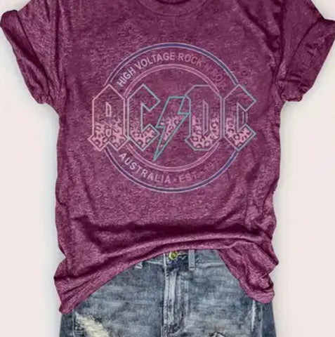 AC/DC Band Tee