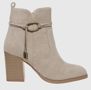 Pierre Dumas Suede Booties