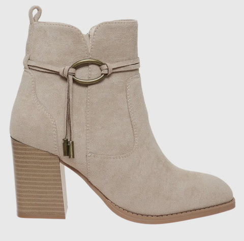 Pierre Dumas Suede Booties