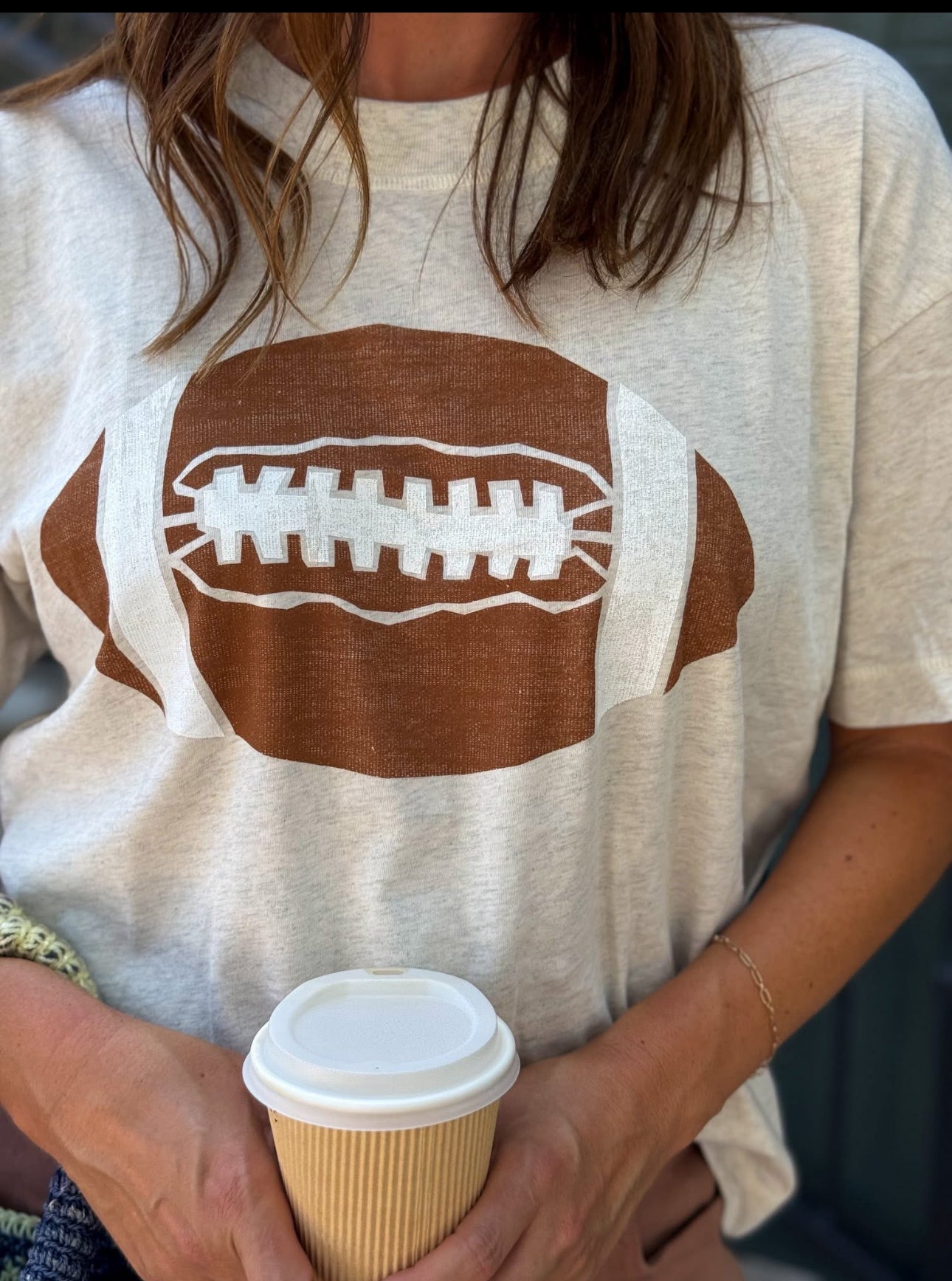 Football Boxy Tee