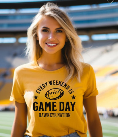 Game Day Hawkeye Nation Tee