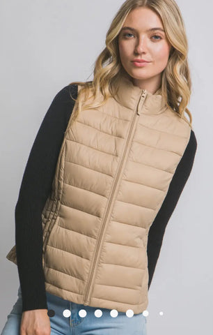 Lightweight Quilted Everyday Vest