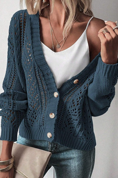 Open Knit Cardigan