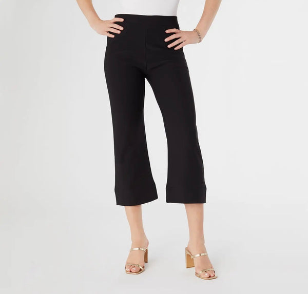 Chic Cropped Wide-Leg Pants