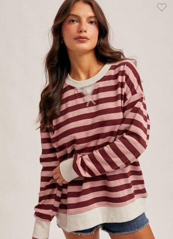 Color Contrast Sweatshirt
