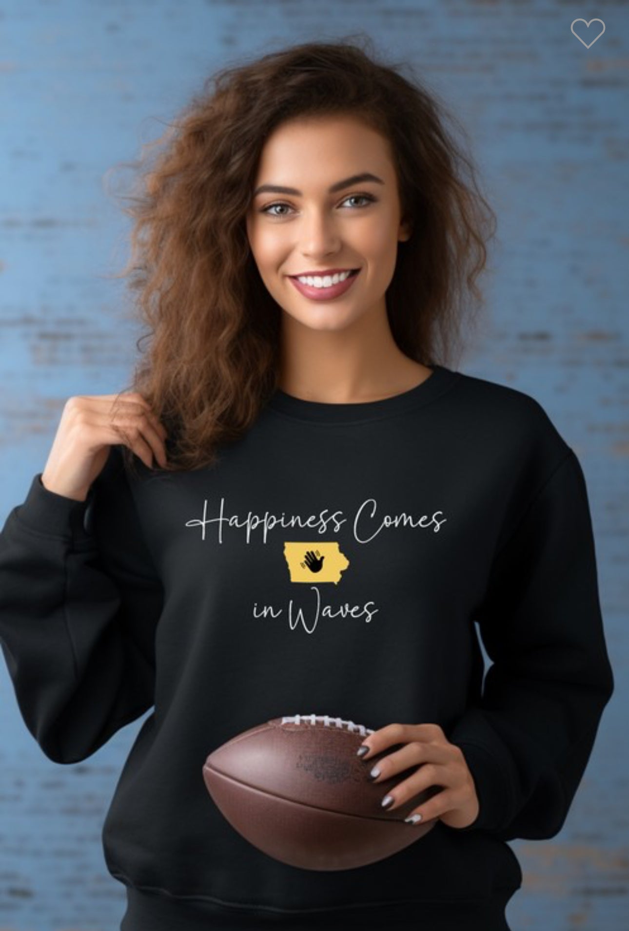 Happiness Comes in Waves Sweatshirt