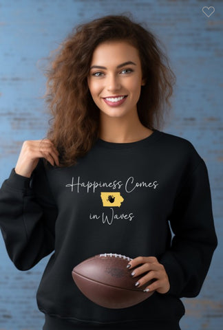 Happiness Comes in Waves Sweatshirt