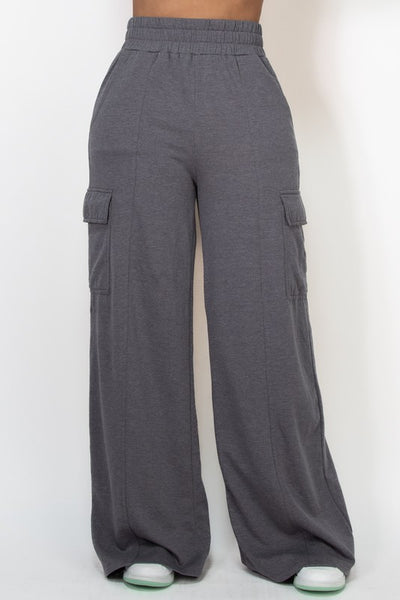 Wide Leg Cargo Joggers