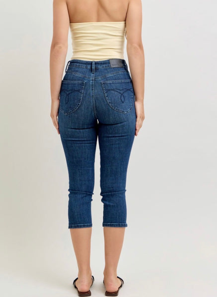 Judy Blue Tummy Control Capri
