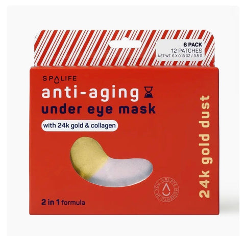 Anti-Aging Under Eye Mask – 24K Gold & Collagen