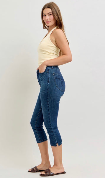 Judy Blue Tummy Control Capri