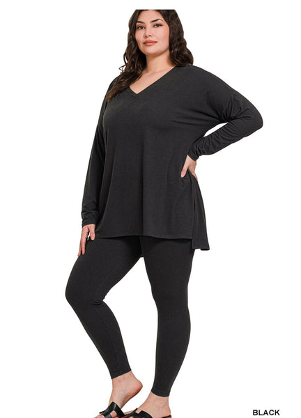 Plus Loungewear Set