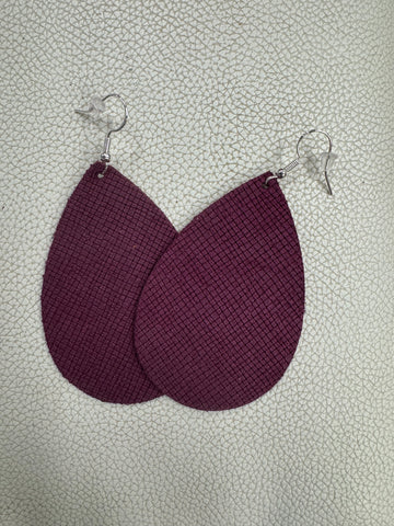 Plum Earrings