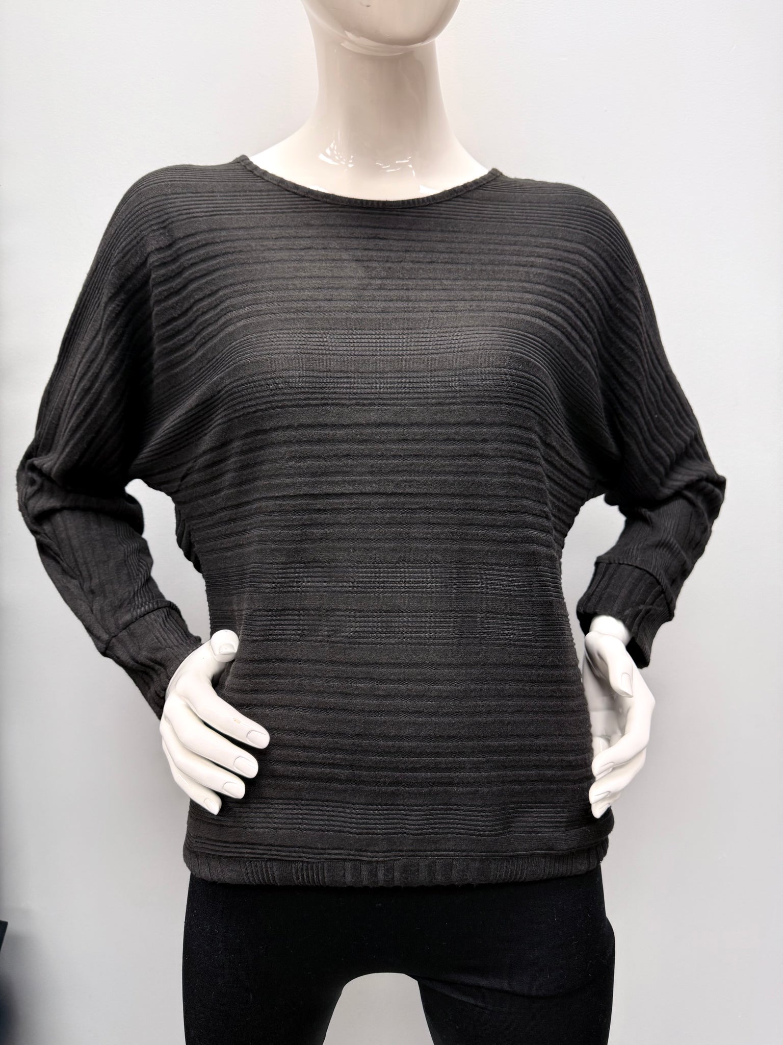 Black Dolman Top