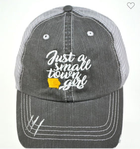 Small Town Iowa Girl Trucker Hat