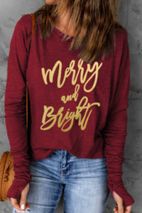 Merry & Bright Top