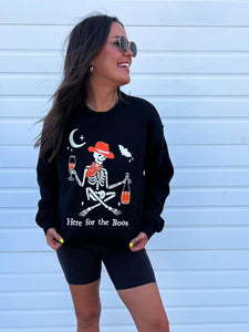 Here for the Boos Sweatshirt