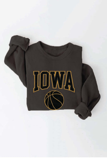 Iowa Basketball Crew Sweatshirts